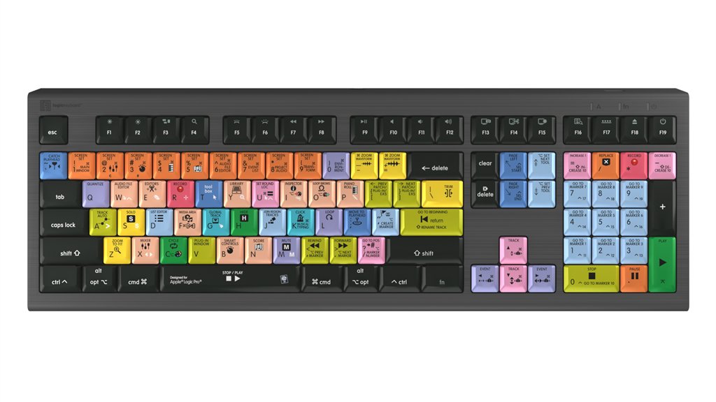 EAN 5707795019235 - Logickeyboard LKB-LOGXP2-A2M-DE teclado Universal USB QWERTZ Alemán Negro imagen 1