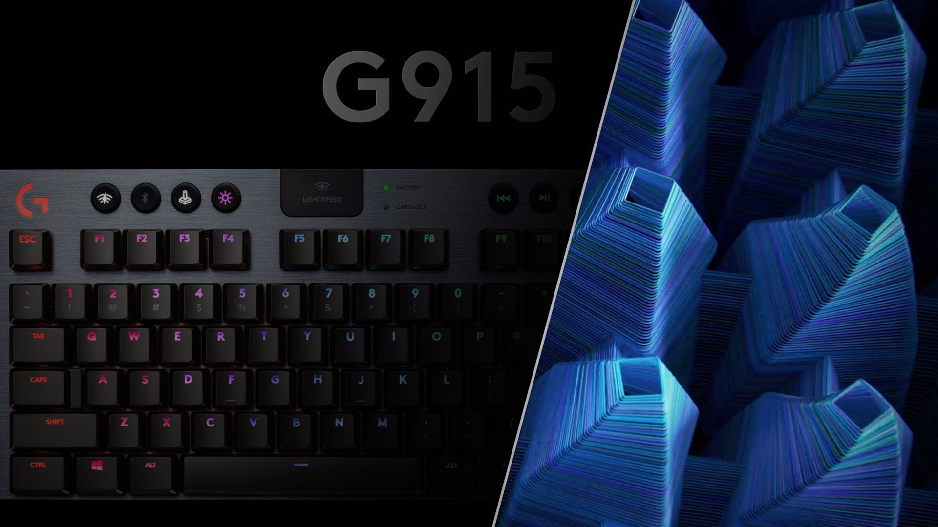EAN 5099206088849 - Logitech G 920-009513 teclado Juego RF Wireless + Bluetooth QWERTZ Alemán Carbono imagen 7