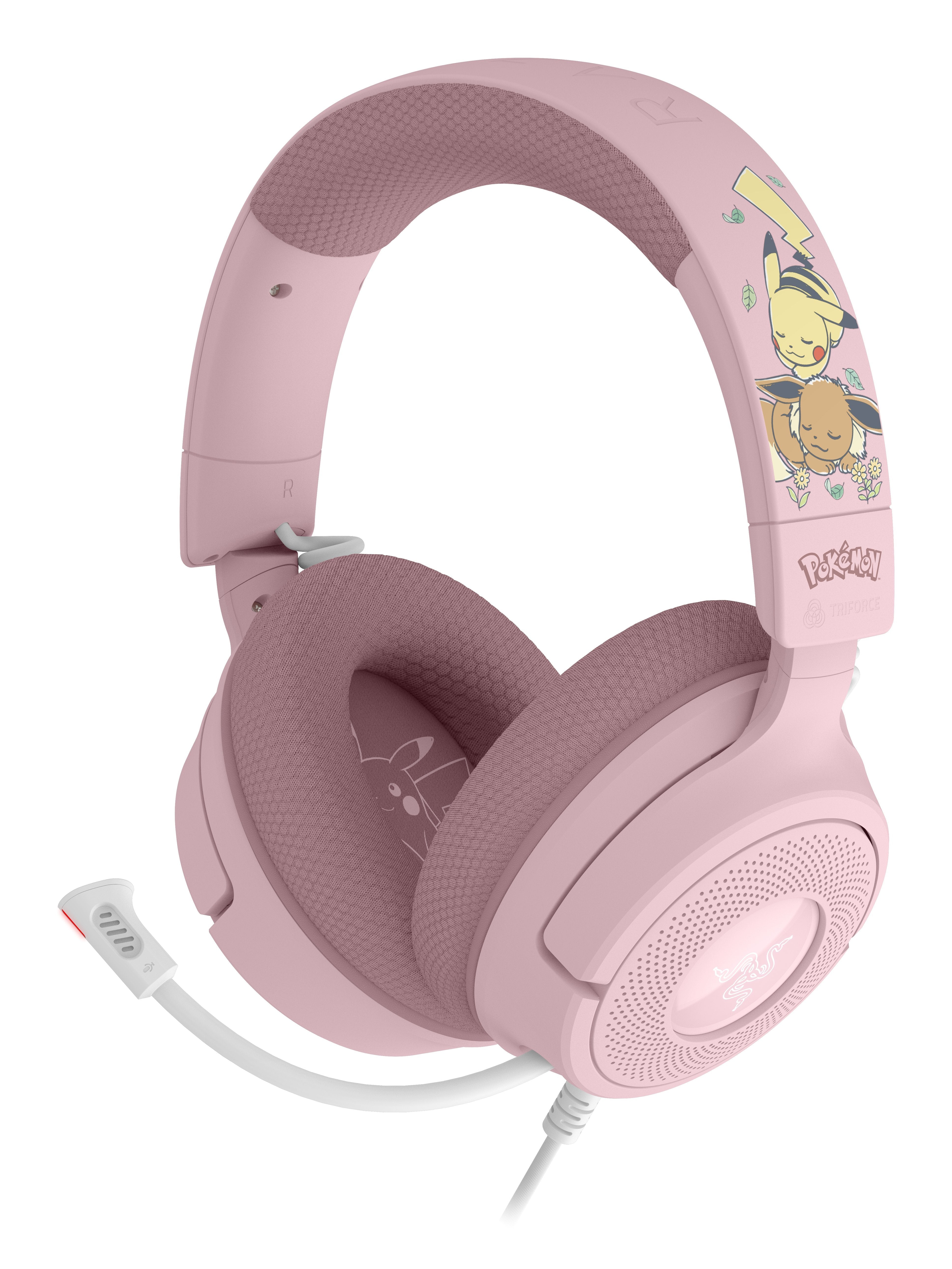 Razer Headset Kraken V4 X Pokemon Pikachu & Evoli Edition Con Cable