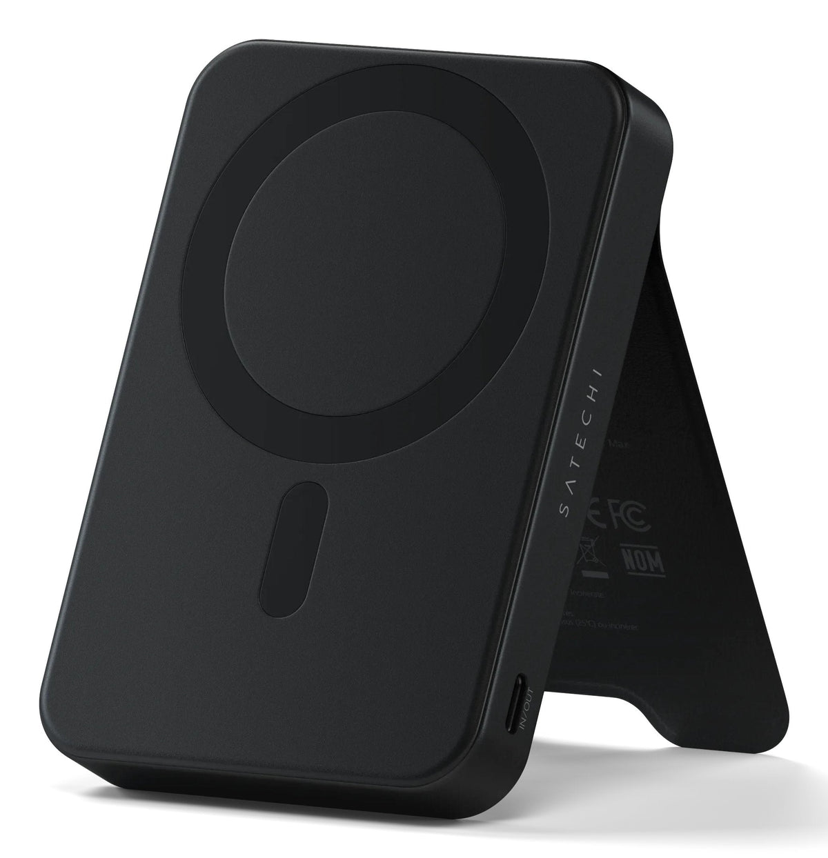 Onthego Magnetic Qi2 Powerbank Stand 10000 Mah Negro