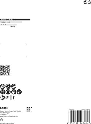 Disco De Corte Bosch Expert Carbide Multiwheel, Ø 125 Mm 2608901189