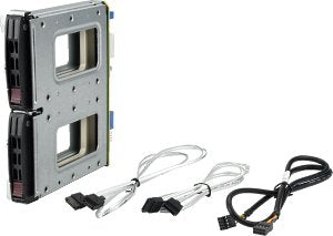 Supermicro Mcp-220-84610-0n Panel Bahía Disco Duro 2x 2,5" Bandeja Para Disco Duro Negro