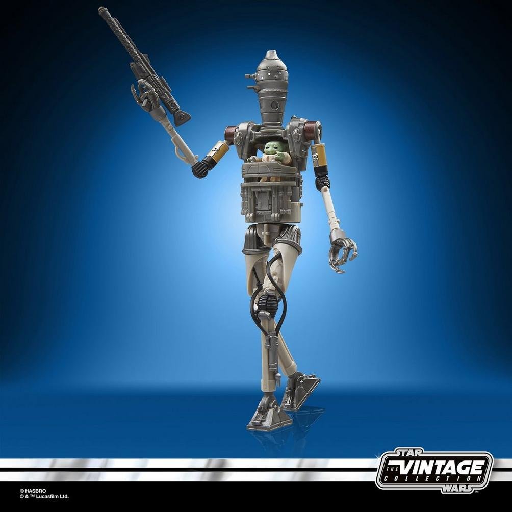 Figura Hasbro Star Wars The Mandalorian The Vintage Collection Ig 12 Grogu & Anzellan