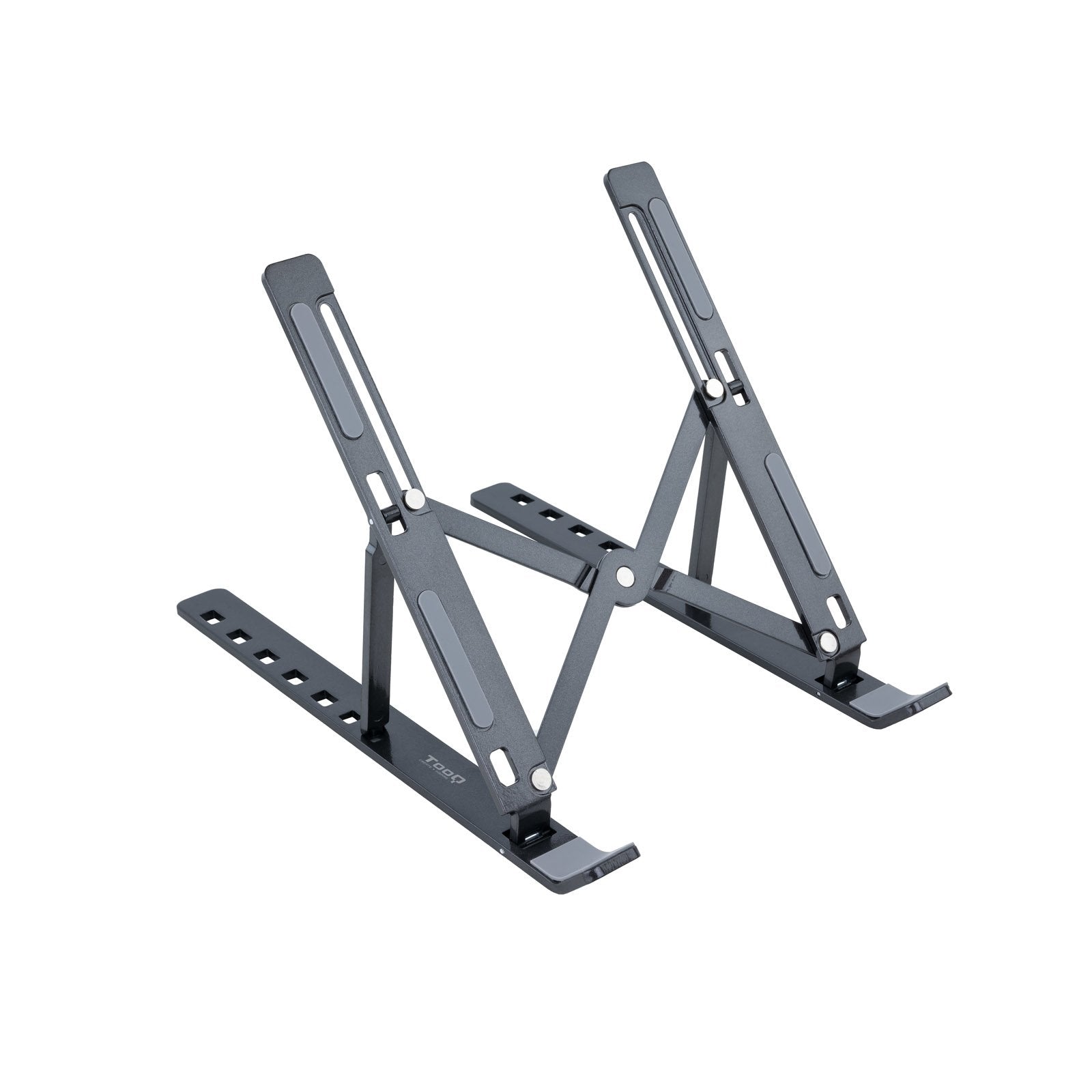 Tooq Soporte Elevador Aluminio Plegable Portatiles - Gris