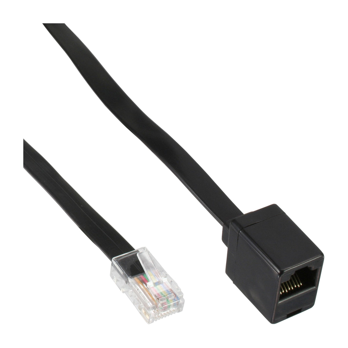 Extensión Isdn Inline Rj45 8p8c Macho A Hembra 5m