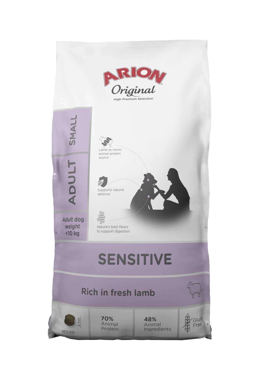 Arion Original Sensitive Small Sucha Karma Para Perro 7kg