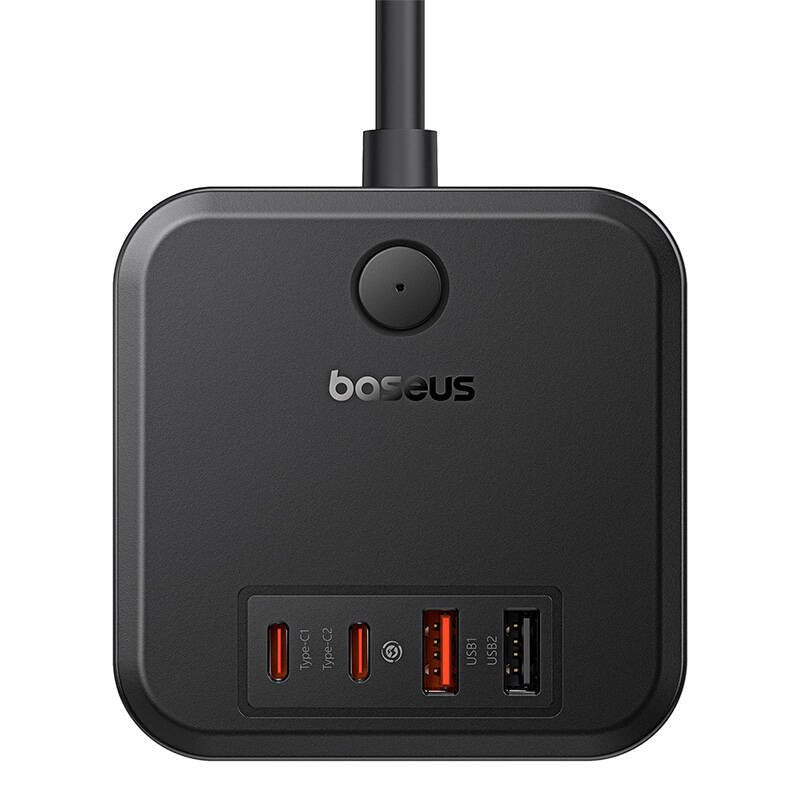 Regleta Baseus Powercombo Universal Interior Negro