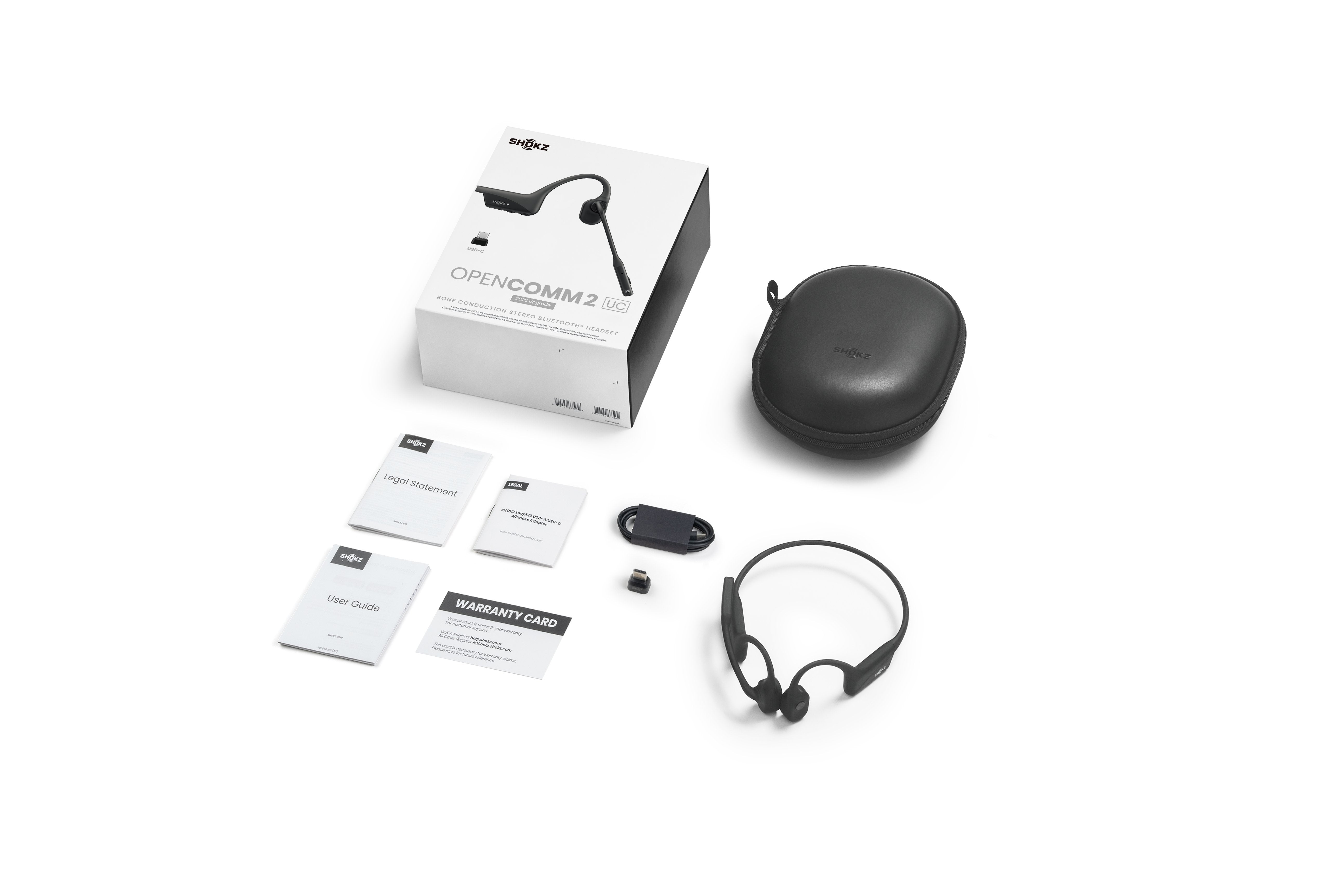 EAN 0810160663294 - SHOKZ C120-AC-BK auricular y casco Auriculares Inalámbrico gancho de oreja Oficina/Centro de llamadas USB imagen 7