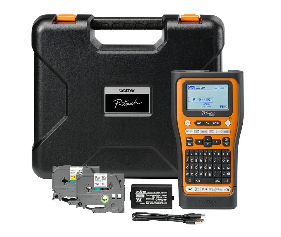 EAN 4002352014267 - Brother PT-E560BTVP impresora de etiquetas Transferencia térmica 180 x 180 DPI 20 mm/s Inalámbrico y alám imagen 5