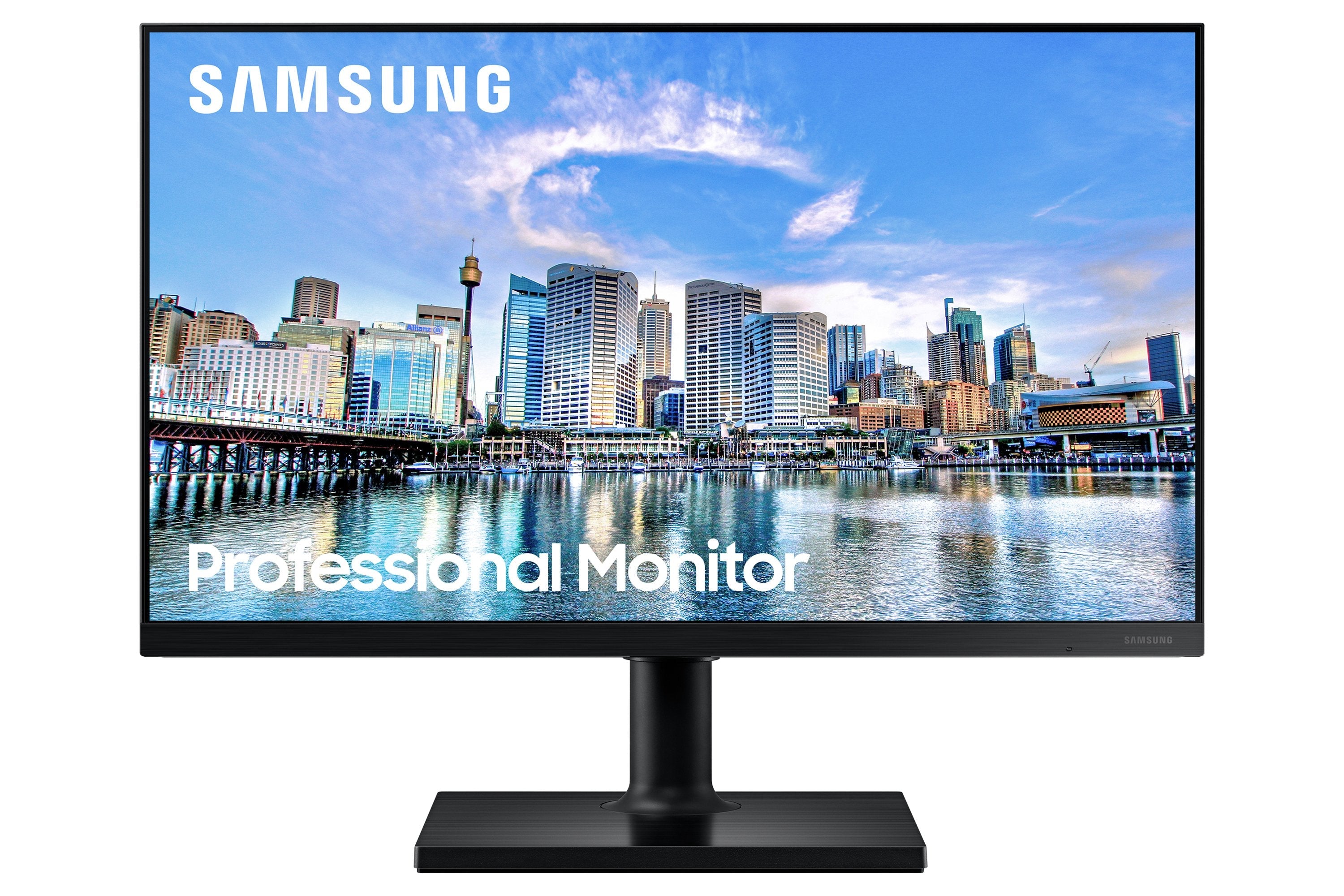 Monitor Samsung 21.5" F22t450fqr 16:9 Negro Fhd 75hz 5ms Mntr Ips 16:9 2xhdmi/Dp 1920x1080 Serie 4