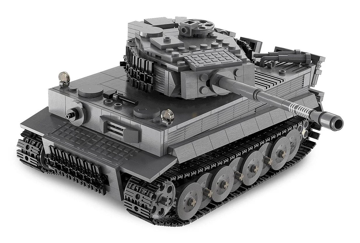 Jamara Cada Panzer Tiger 1:35 2,4ghz Bricks Gris 8+