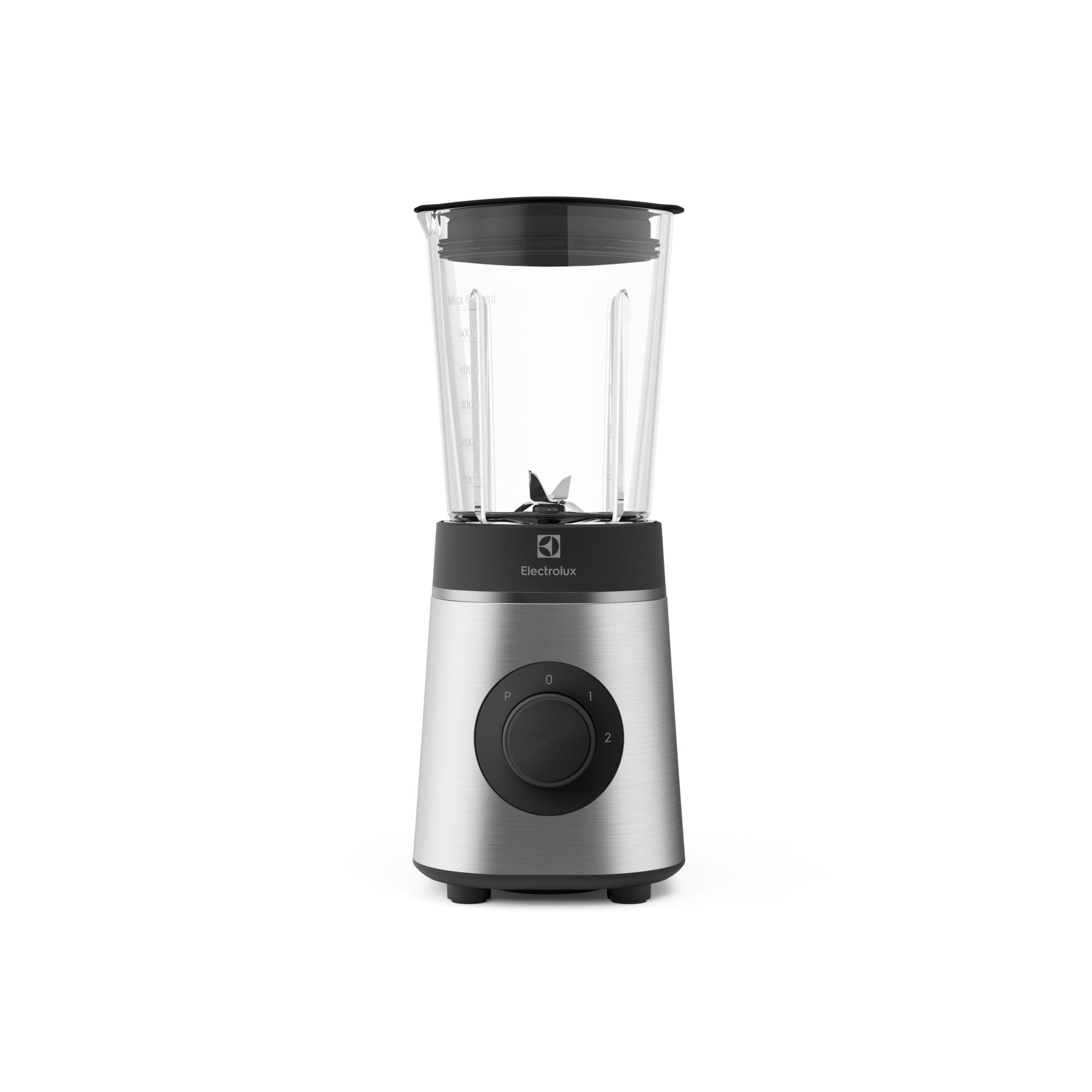 Batidora De Vaso Electrolux E4cb1-6st 1 L  350 W Negro, Acero Inoxidable, Transparente