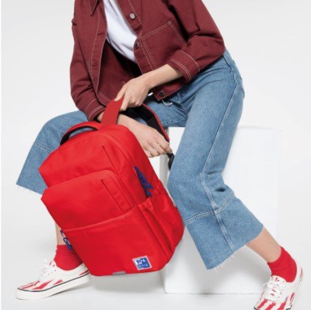Oxford Mochila B-Ready Oxfbag Rpet Rojo