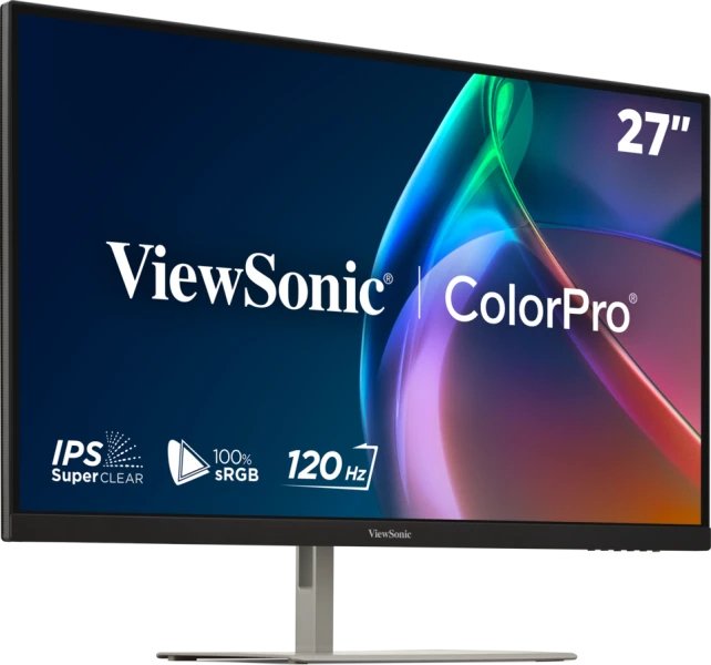 Monitor Pantone 27"  120hz 2k Qhd Validado 100  Srgb Y Calibrado De F Brica Con Usb-C De 90w. Blanco