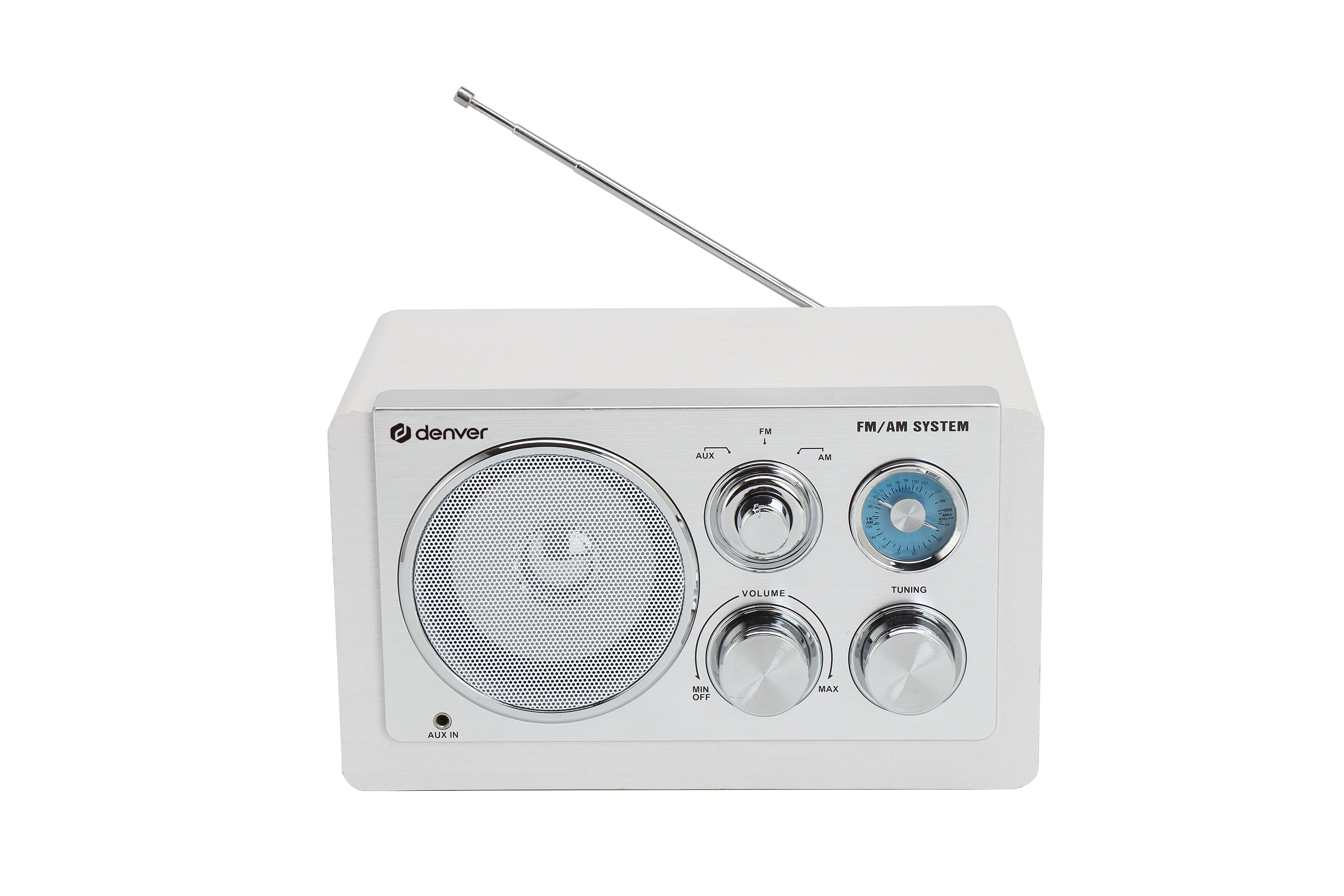 EAN 5706751076480 - Denver TR-63W radio Analógica Blanco imagen 5