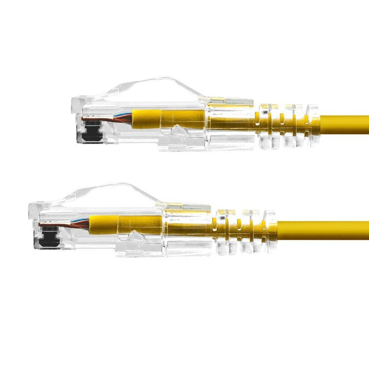 Proxtend Slim U/Utp Cat6a Lszh Awg 28 Yellow 3m
