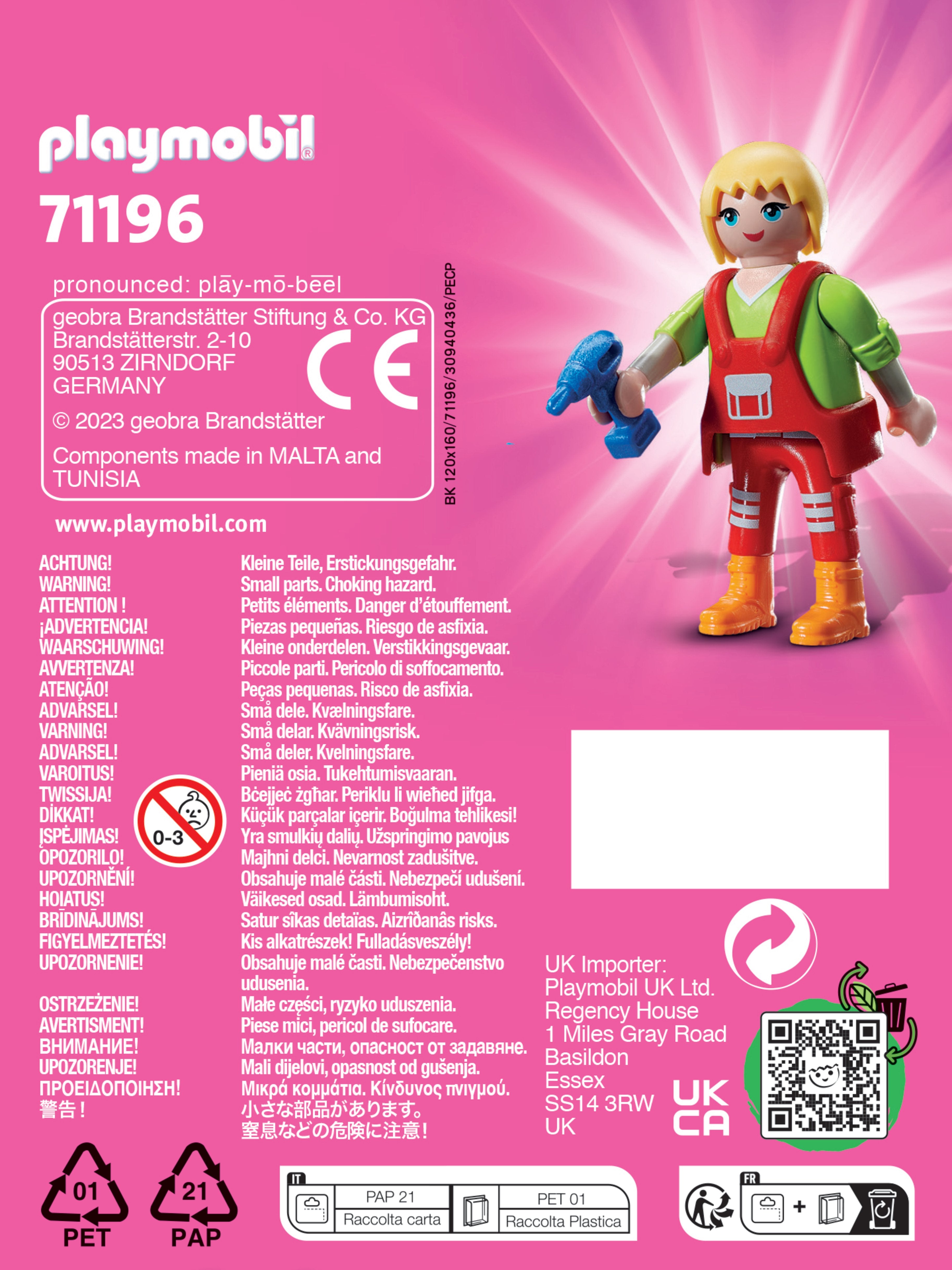EAN 4008789711960 - Playmobil Playmo-Friends 71196 figura de juguete para niños imagen 3