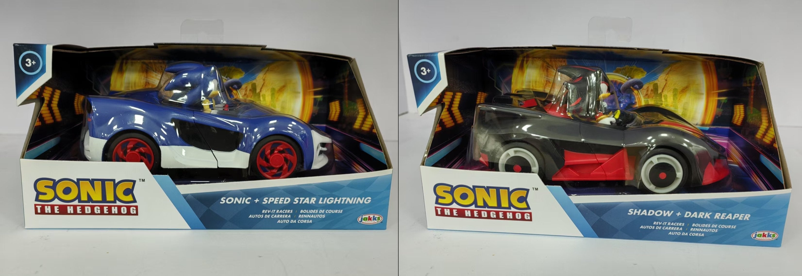 Vehiculo + Figura Sonic The Hedhehog 7cm Surtido