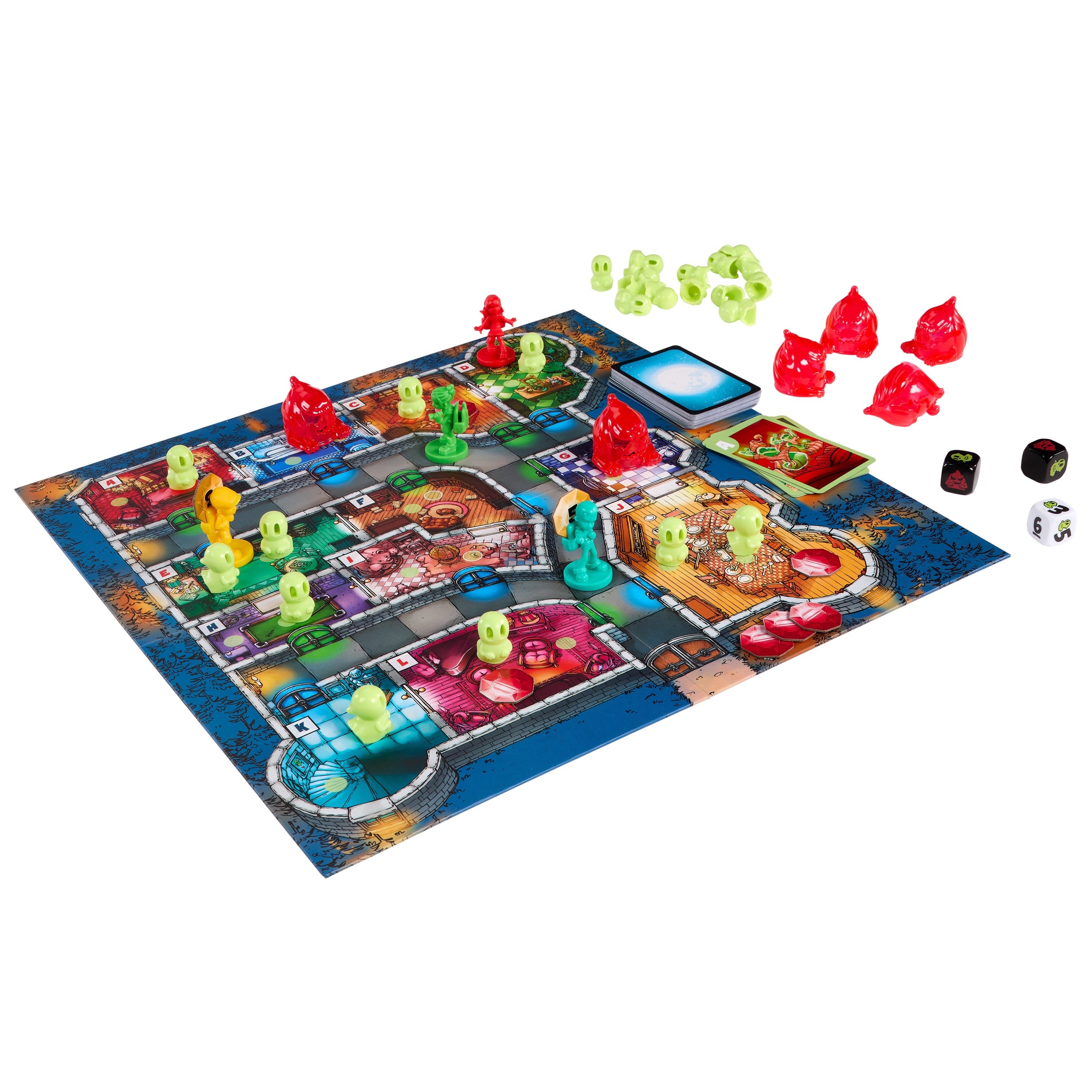 Mattel Games Geister, Ghosts, Treasury Master (Edición De Aniversario), Juego De Mesa Hxt19