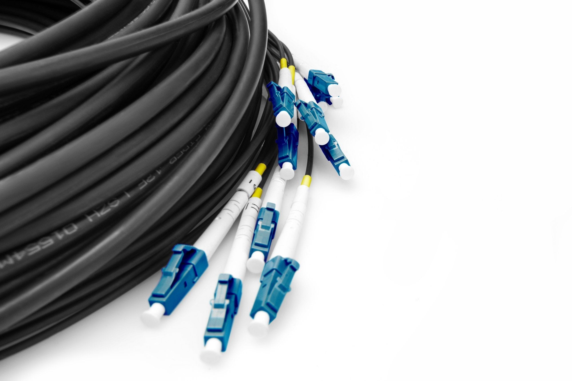 Cable De Fibra Óptica Digitus Lc->Upc 50m Preconfeccionado Os2 12