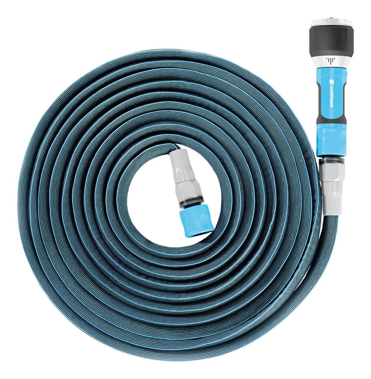 EAN 5907553505998 - CELLFAST ZygZag manguera de jardín 7,5 m Por encima del suelo Azul, Negro imagen 1