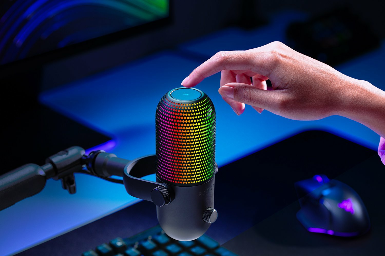 EAN 8887910000441 - Razer Seiren V3 Chroma Negro Micrófono para tableta imagen 9