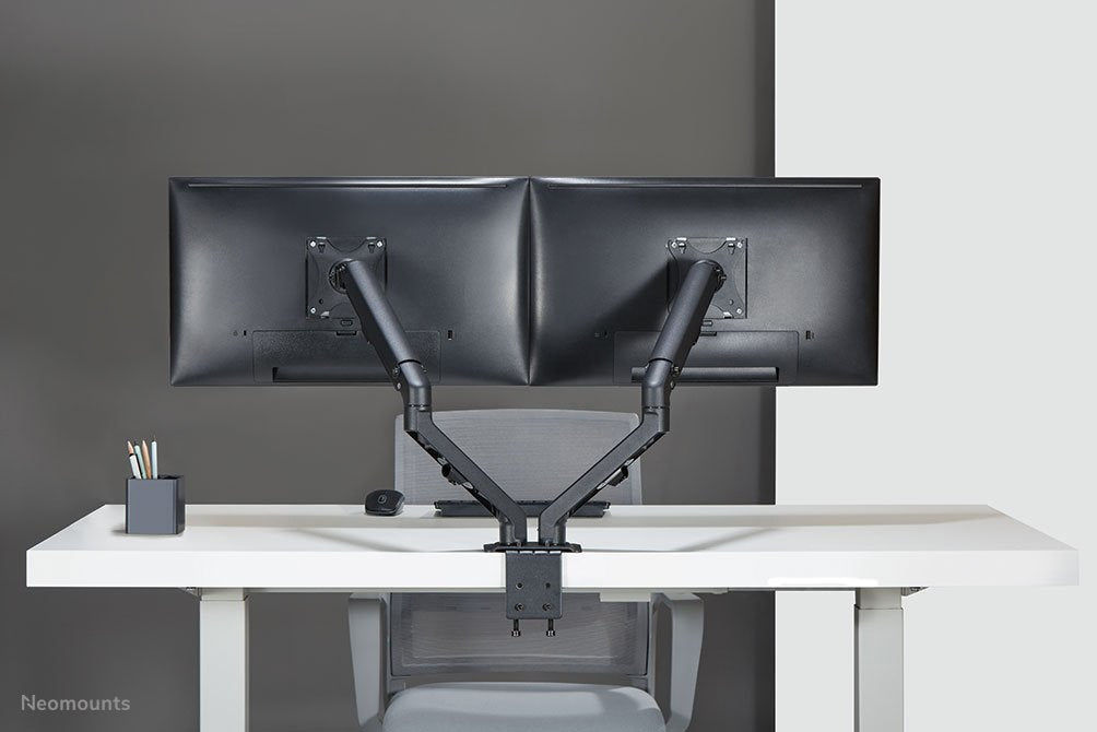 Newstar Soporte De Mesa 100x100 2-7kg 17-27 '' / Negro / Inclinable / Pivotante / Giratorio