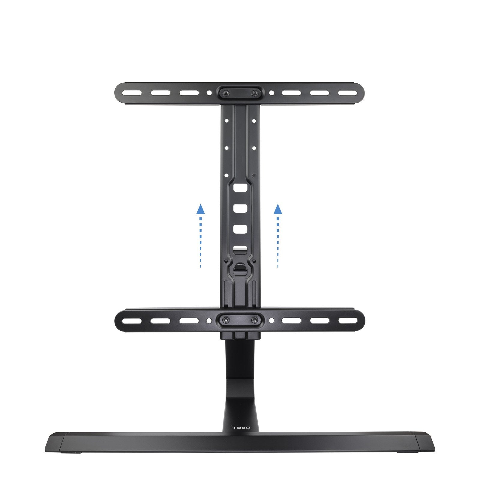 Tooq Soporte De Mesa Para Tv De 32"-65" - Gestion De Cables - Peso Max 40kg - Vesa 400x400mm - Fabricado En Aluminio -