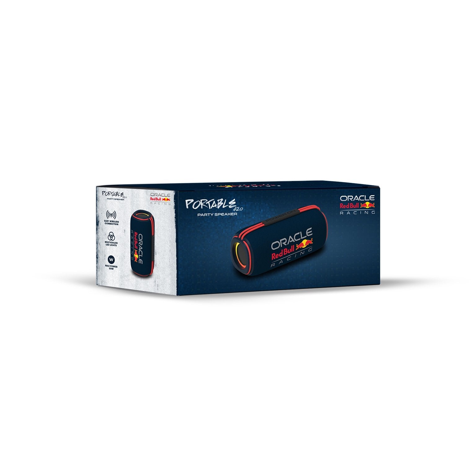 EAN 4895232710195 - Red Bull Racing RB-SK420 altavoz portátil o de fiesta Altavoz portátil estéreo Negro, Rojo 50 W imagen 5