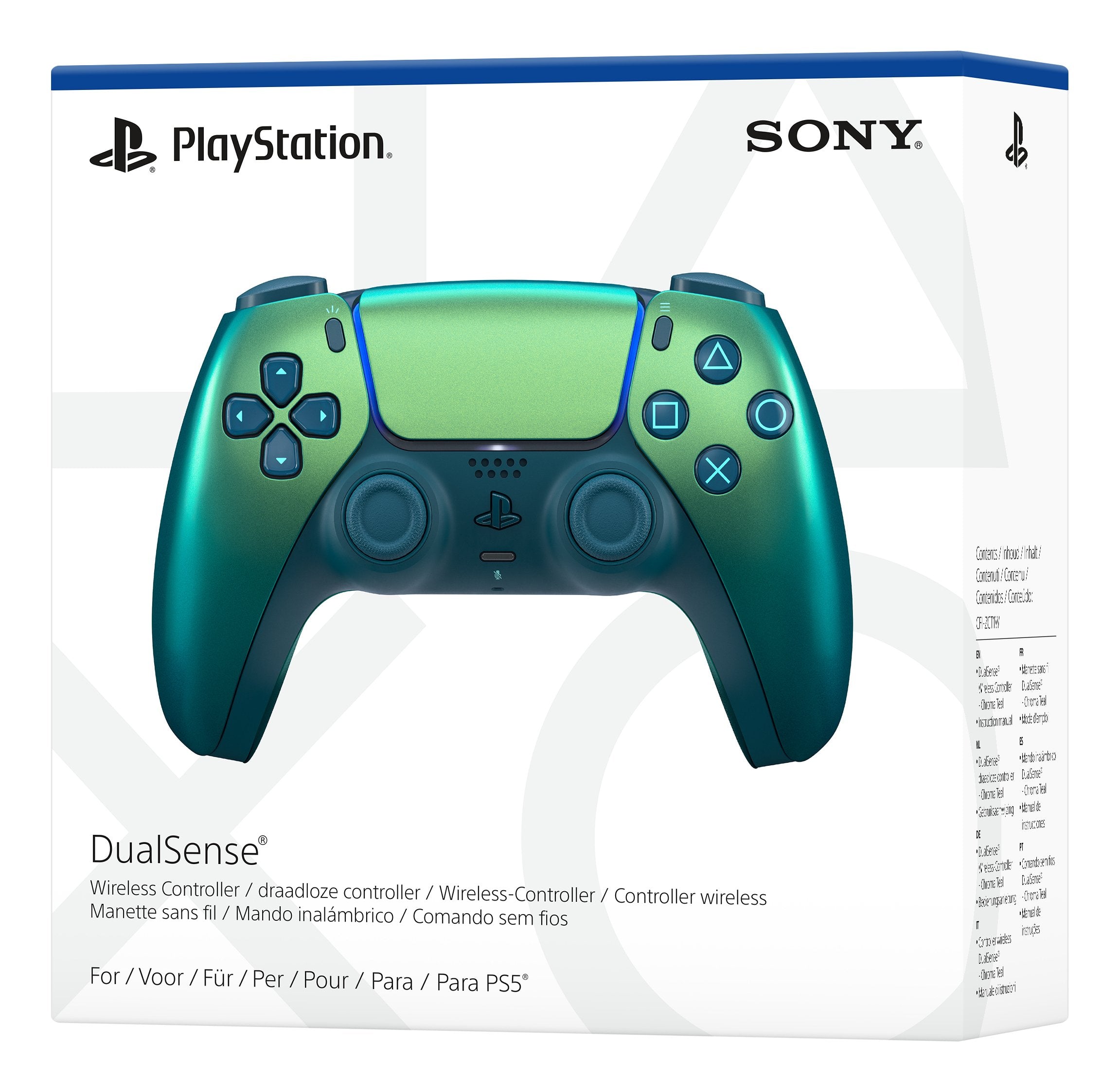 EAN 0711719023913 - Sony DualSense Verde azulado Bluetooth/USB Gamepad Analógico/Digital PlayStation 5, Android, MAC, PC, iOS imagen 9