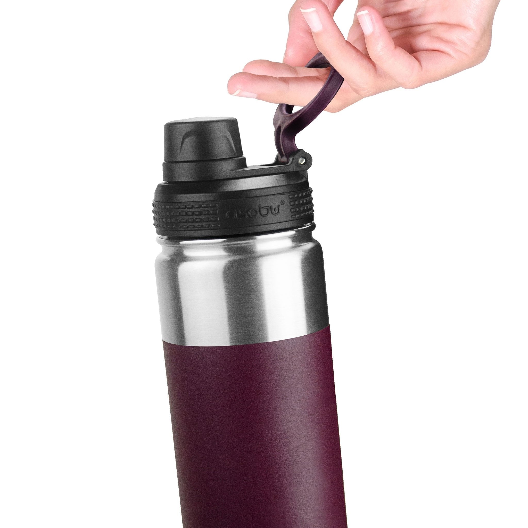 Asobu - Alpine Flask - Botella Aislada De Acero Inoxidable 530ml