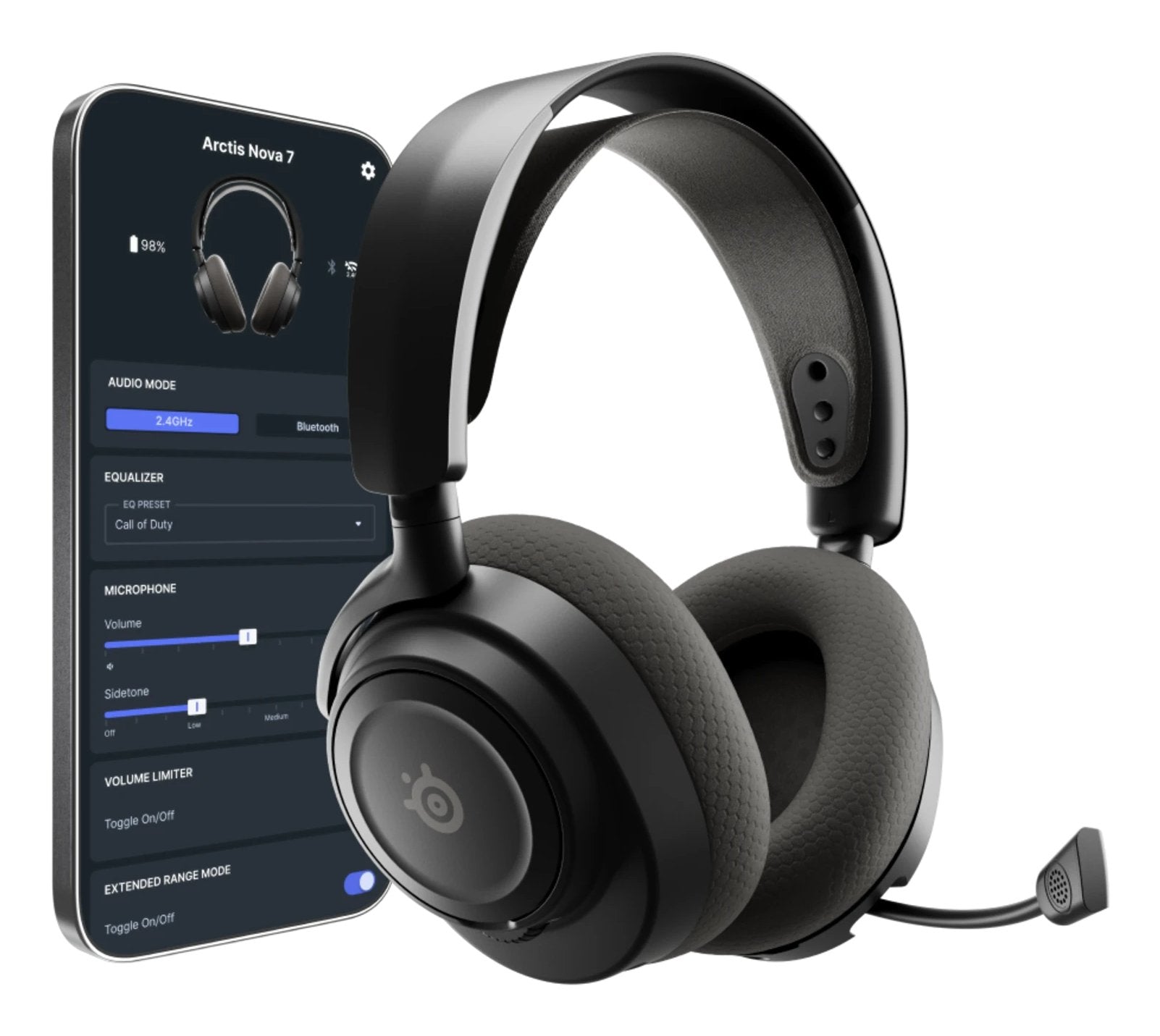 EAN 5707119065719 - Steelseries Arctis Nova 7X Gen 2 Auriculares Inalámbrico Diadema Juego Bluetooth Negro imagen 2