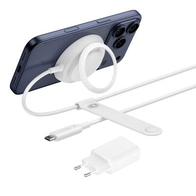 Belkin Ultracharge Ladepad Qi2 25w Mit Netzteil Weiss Wia014kqwh