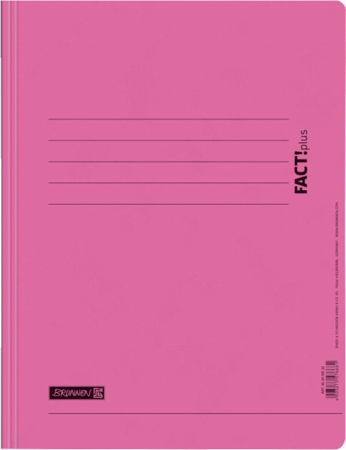 Brunnen Spiralhefter Din A4 Colorspankarton Rosa