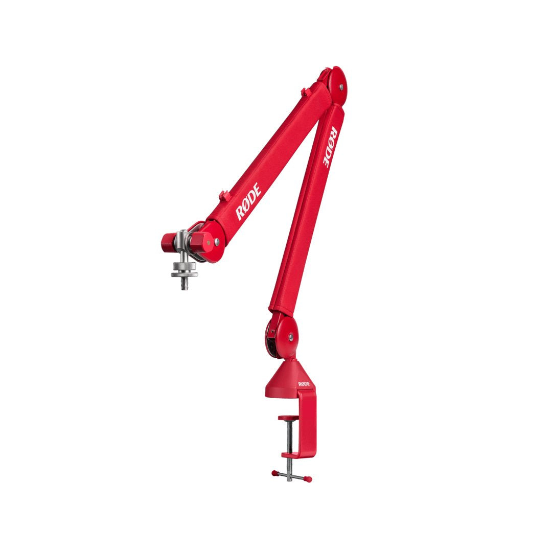 Rode Microphones Psa1+, Soporte Rojo, Brazo De Estudio Profesional Psa1plusred