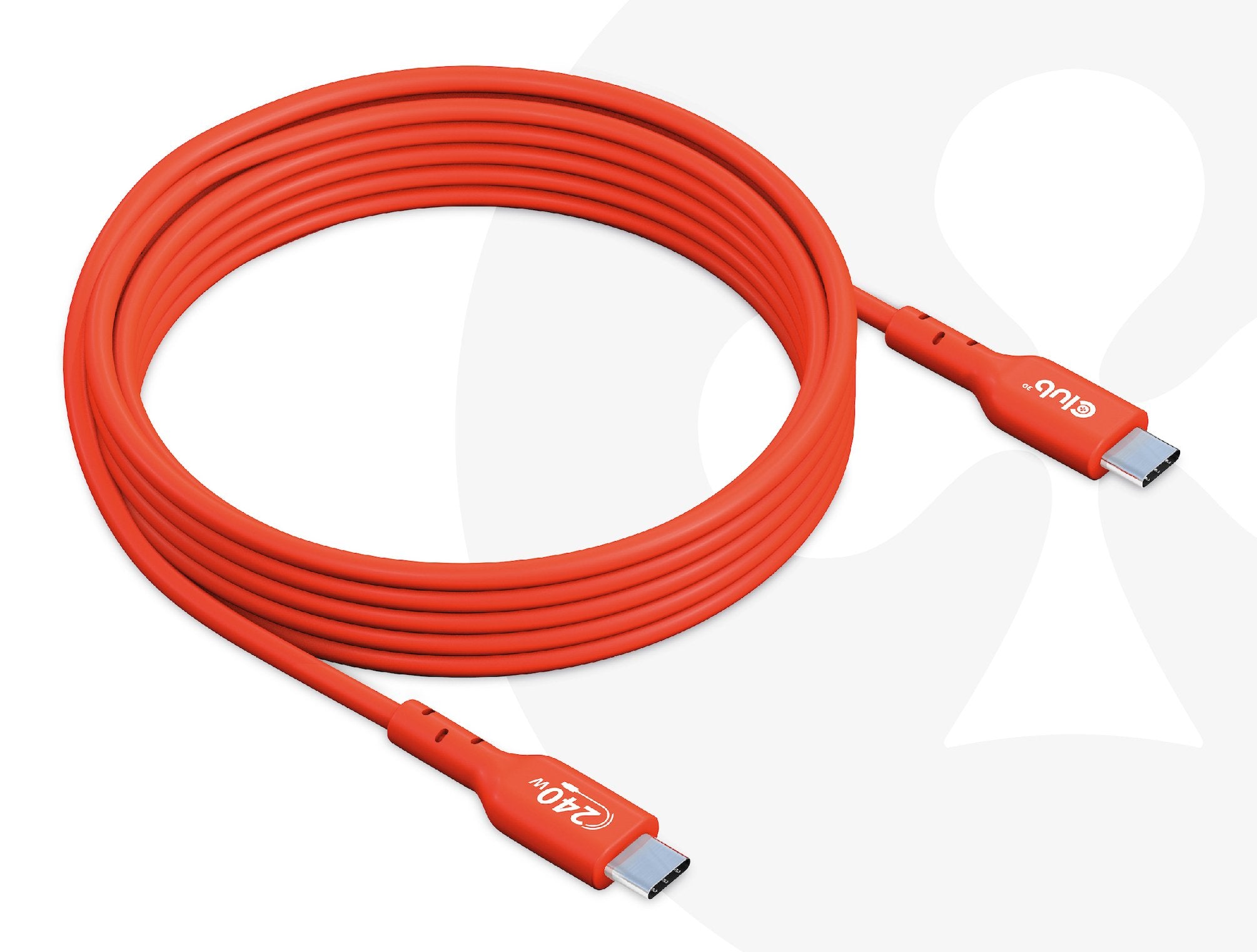 EAN 8719214472306 - CLUB3D CAC-1573 cable USB USB 2.0 2 m USB C Rojo imagen 1