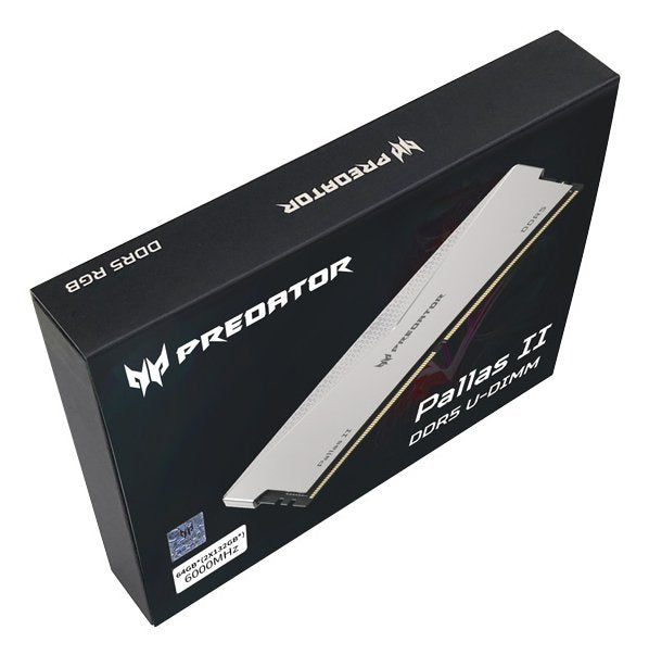 EAN 6955914618527 - Predator PALLASII-64GB-6000-2R8-2X módulo de memoria 2 x 32 GB DDR5 6000 MT/s 288-pin DIMM imagen 12