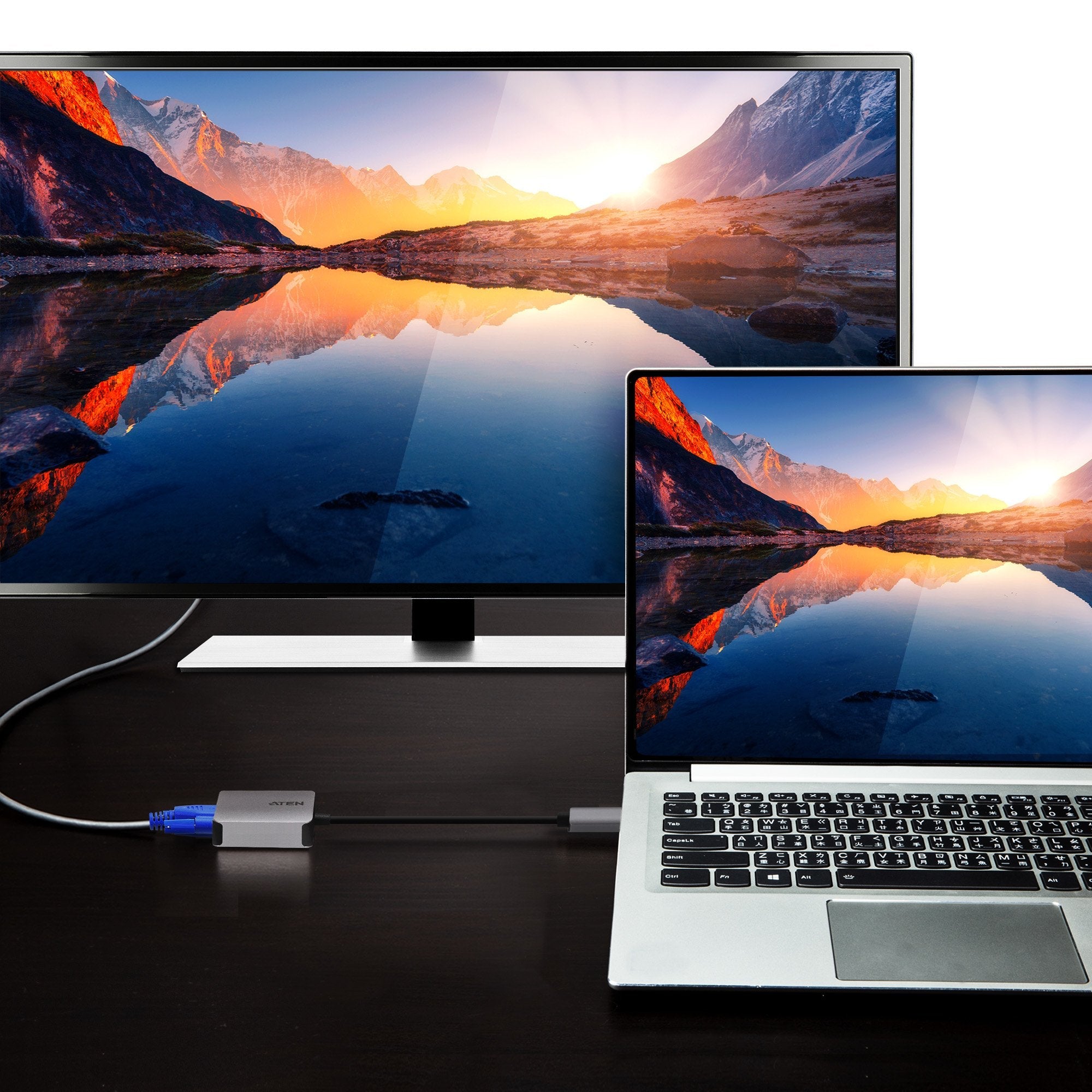 Aten Uc3002a Adaptador Usb-C A Vga