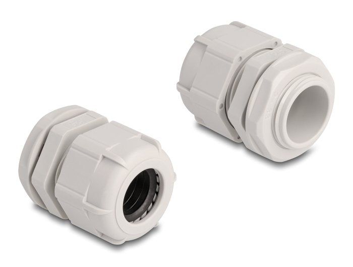 Delock 60656 Prensacables M25 10 Piezas Gris