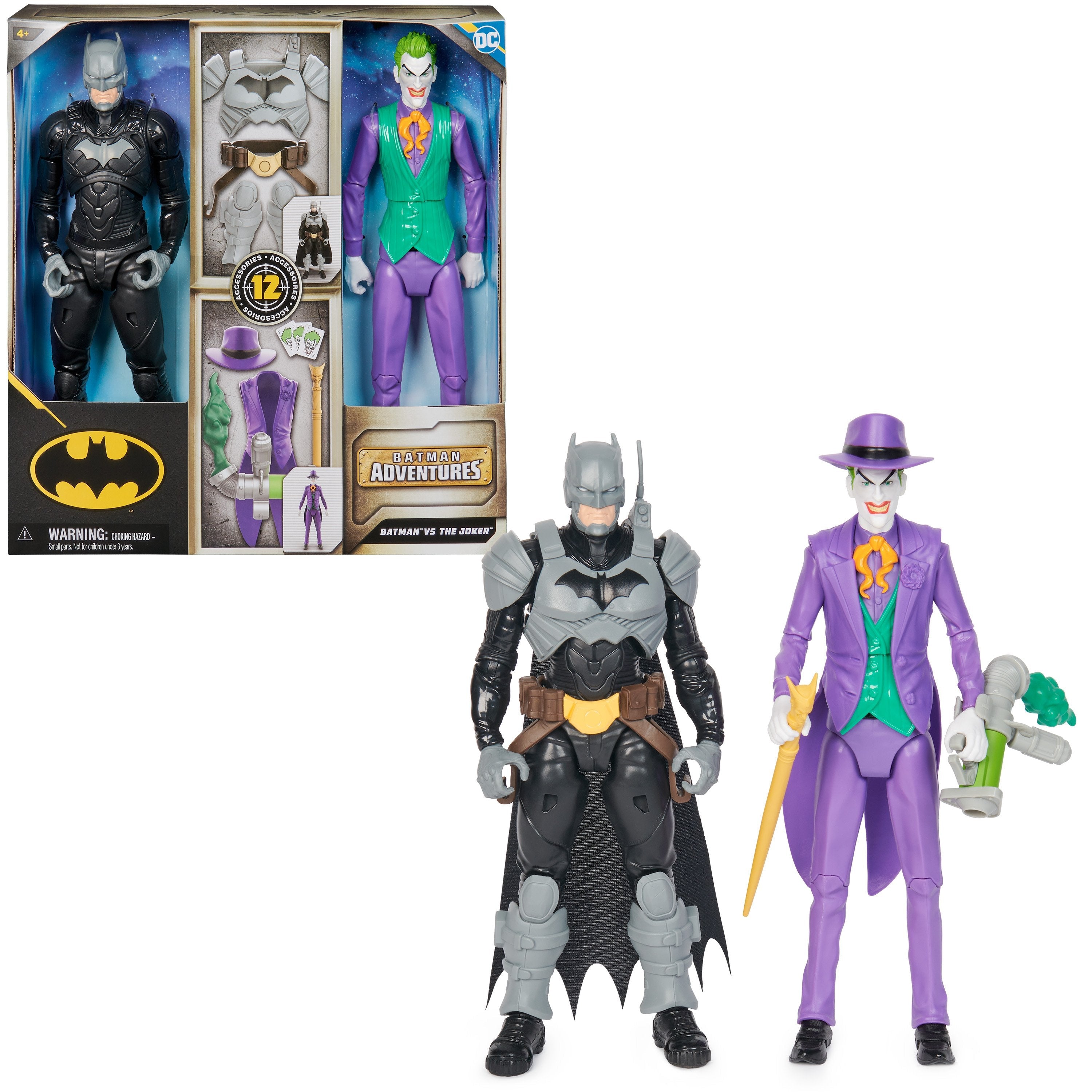 Figura Spin Master Batman Adventures - Batman Vs The Joker  6067958