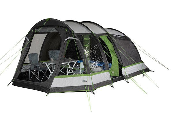 High Peak Bozen 6.0 Verde, Gris, Blanco Tienda Tipo Túnel