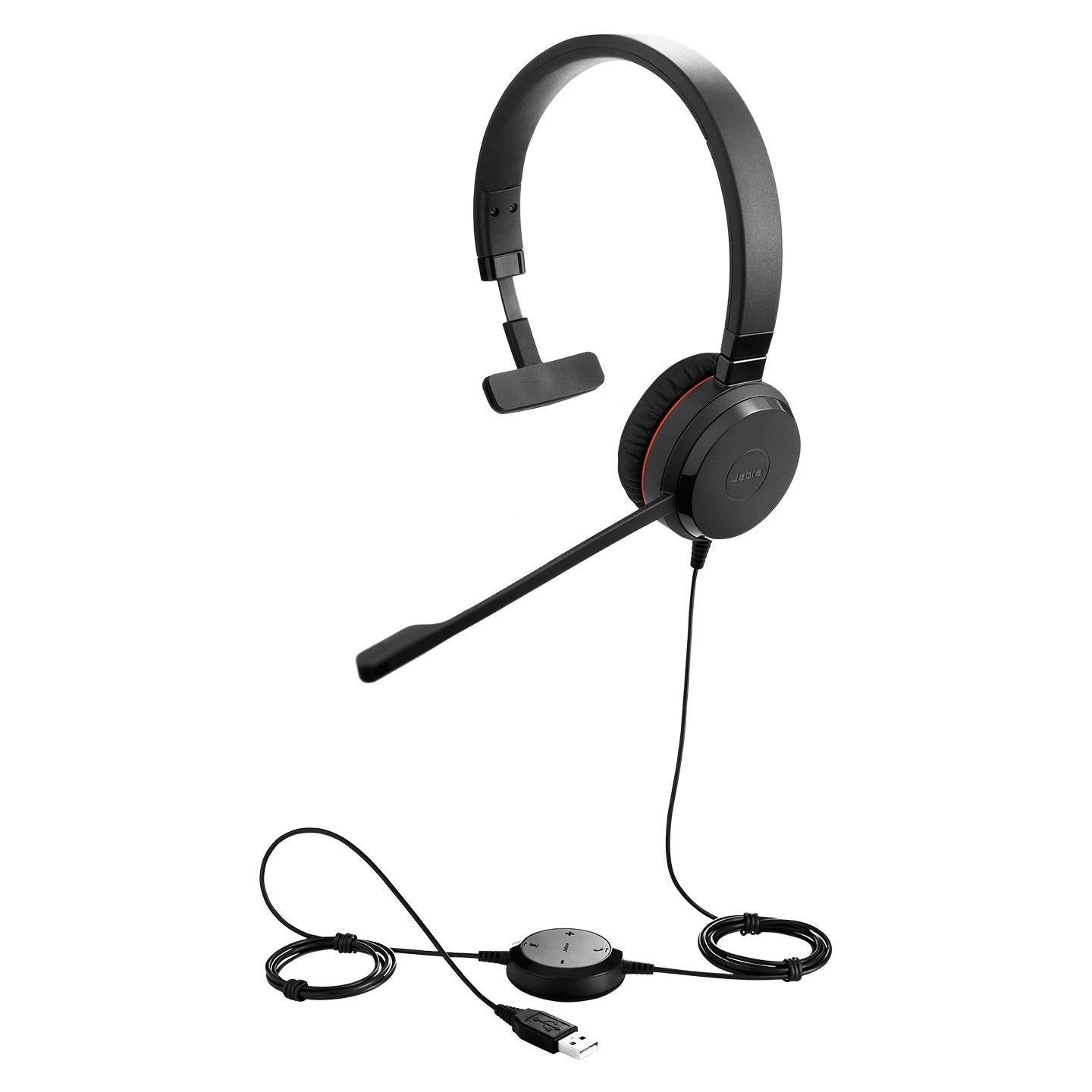 Auricular Jabra Evolve 20 Ms Mono Usb Con Ca·