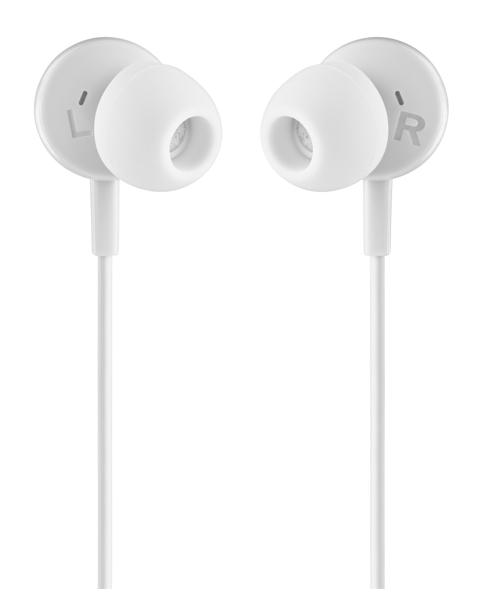 Auriculares Intrauditivos Ngs Cross Drift Con Micrófono Jack 3.5 Blancos
