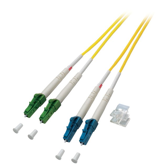 Efb Duplex Cable De Red Lc Apc-Lc Os2 G652d 10m Lszh 2mm Gelb