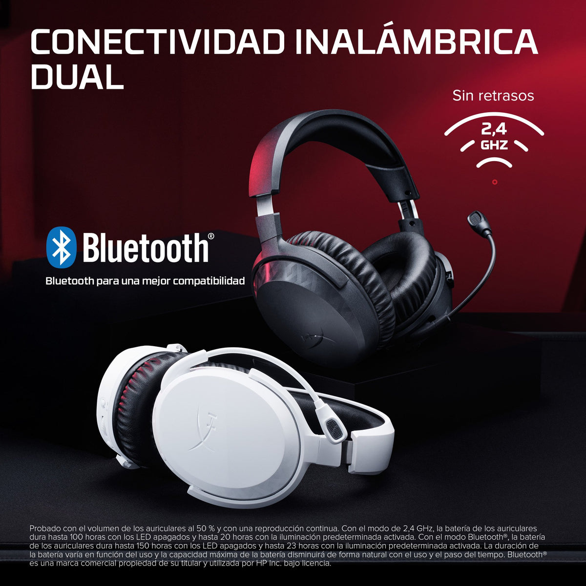 EAN 0199251514654 - HyperX Cloud Stinger 3 Wireless Gaming Headset Negro imagen 9