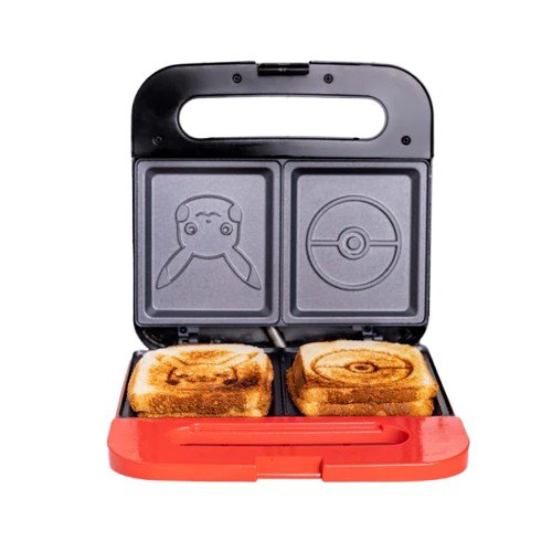 Sandwichera Uncanny Brands Pokemon Pokeball & Pikachu