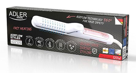 EAN 5905575903600 - Adler AD 2326 Utensilio de peinado Herramienta de peinado con múltiples accesorios Caliente Blanco 120 W  imagen 7