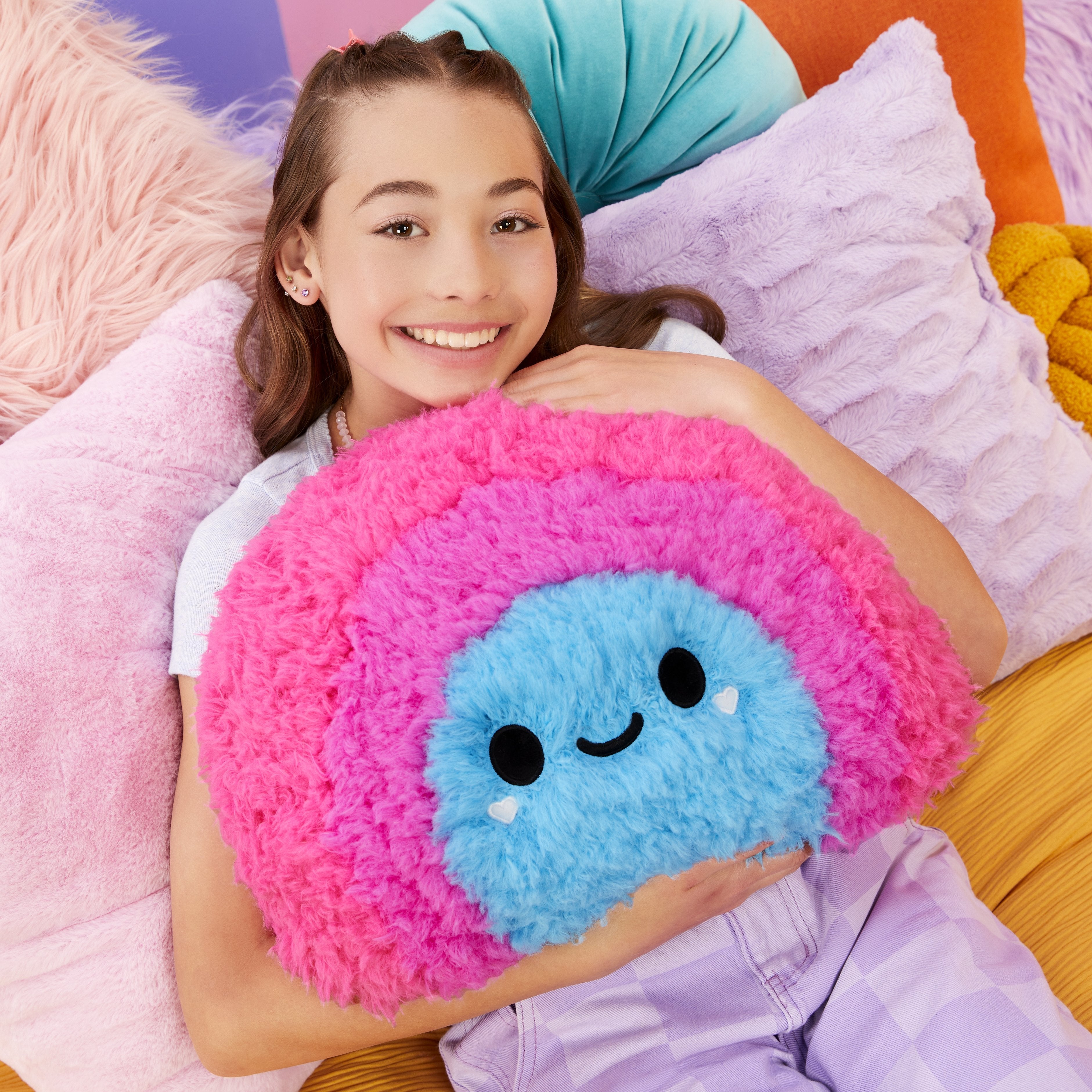 EAN 0035051513056 - MGA Entertainment Fluffie Stuffiez Pillow Fight- Rainbow imagen 5