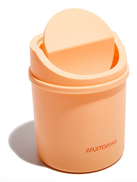 Muitomas Desk Bin Peach Fuzz