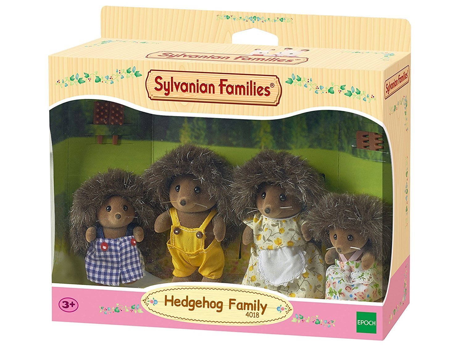 Epoch Sylvanian Families - Igelfamilie De Stachel 4018